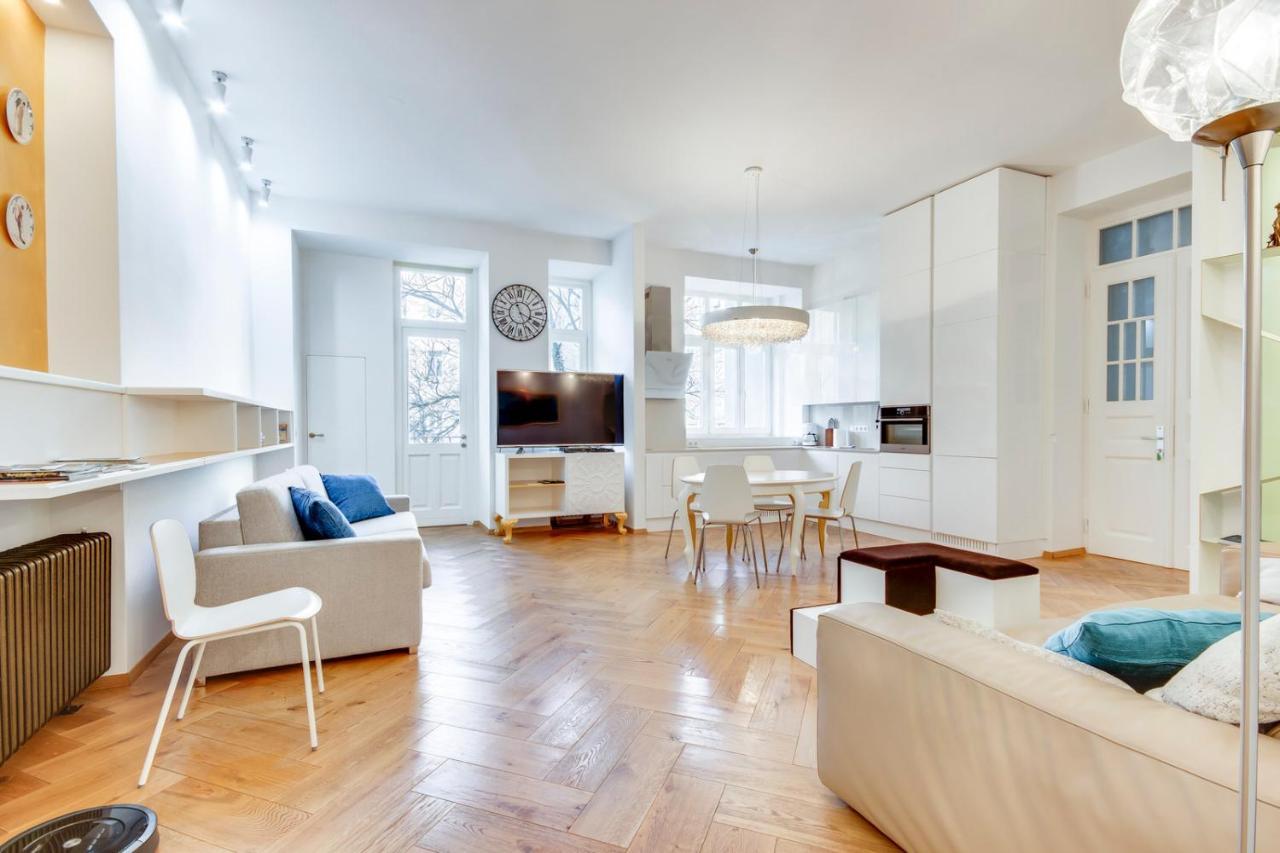 Central And Luxurious Beethovnova Apartment Lubiana Esterno foto