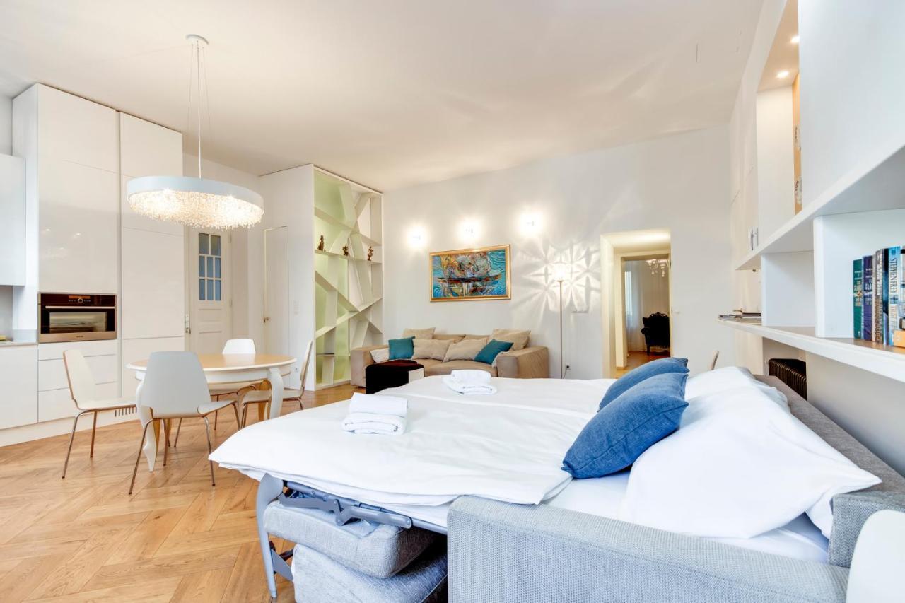 Central And Luxurious Beethovnova Apartment Lubiana Esterno foto