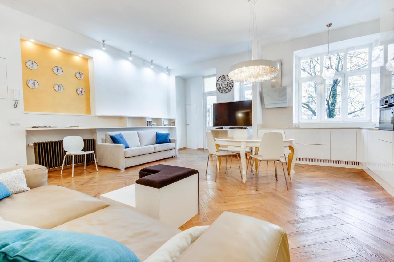 Central And Luxurious Beethovnova Apartment Lubiana Esterno foto