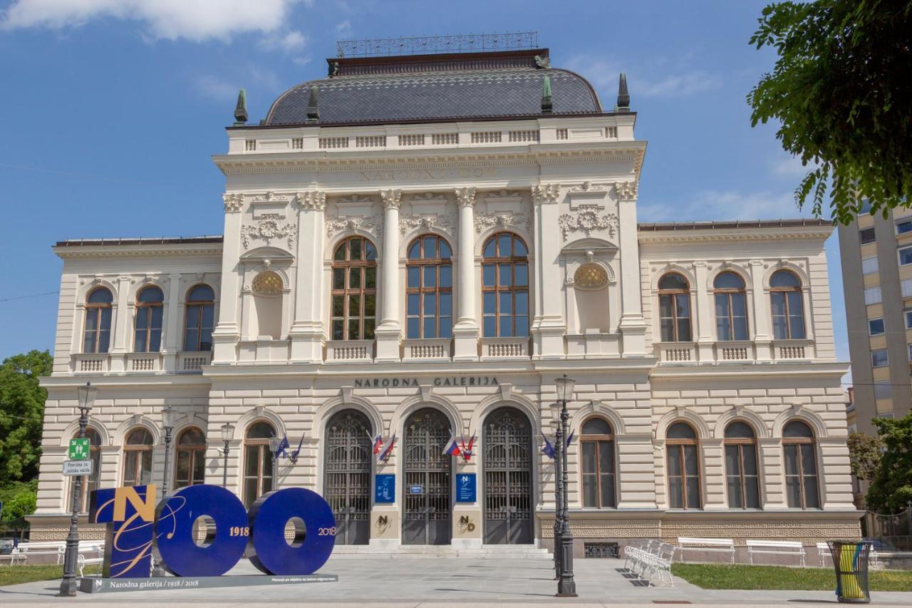Central And Luxurious Beethovnova Apartment Lubiana Esterno foto